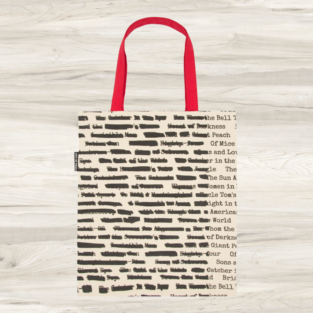 Banned Books tote bag