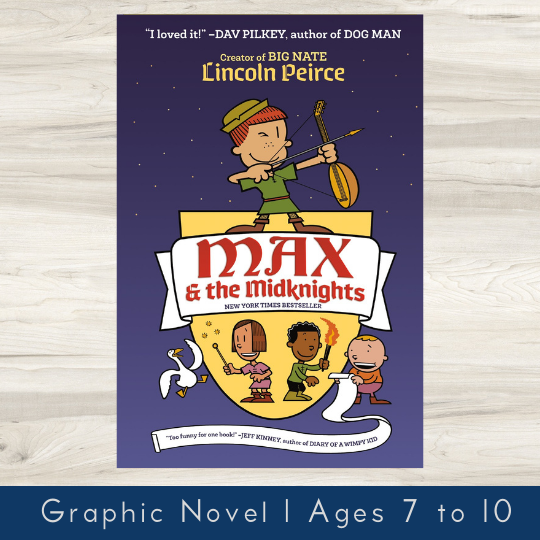 Kids, Middle-Grade Graphic Novels (AGES 8-12)