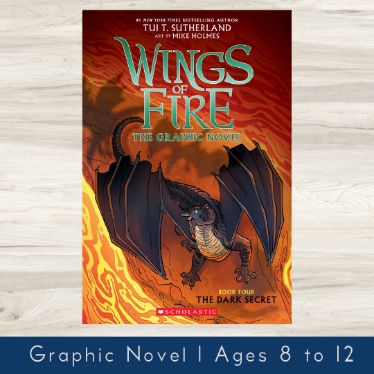 Wings of Fire Graphic Novel #4: The Dark Secret | Tui T. Sutherland ...