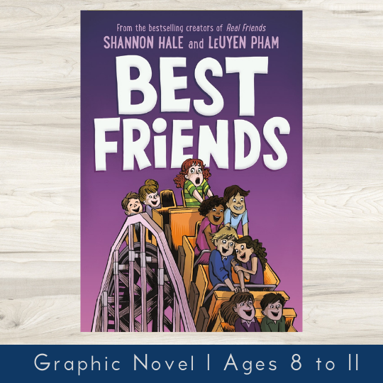 Shannon Hale and LeUyen Pham preview 'First Friends' graphic novel